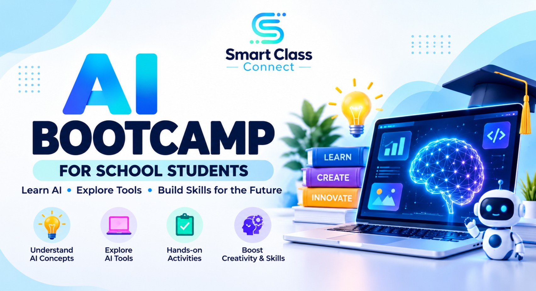 AI Bootcamp for School Students | Smart Class Connect